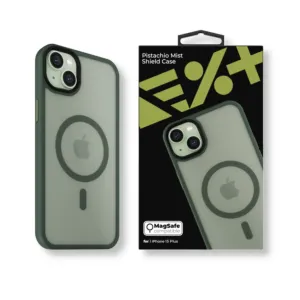 NEXT ONE Etui Mist Shield MagSafe iPhone 15 Plus pistachio