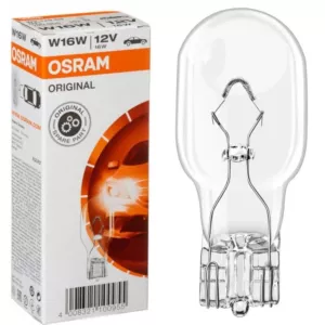 Żarówka W16W OSRAM Original W2.1x9.5d 12V 16W