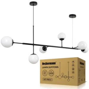 Lampa sufitowa wisząca LED Heckermann NST-P8013 (bez żarówek)