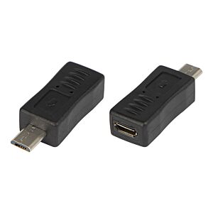 Adapter USB gniazdo microUSB-wtyk 1 Sztuka