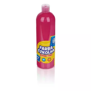 Farba szkolna Astra 500 ml - różowa