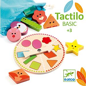 Drewniana gra lotto TACTILO BASIC DJ06214