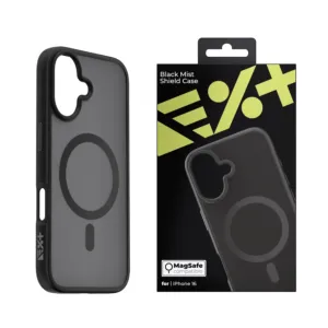 NEXT ONE Etui Mist Shield MagSafe iPhone 16 black