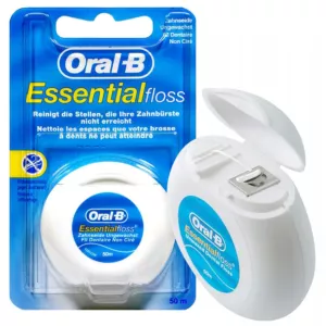 Nić dentystyczna niewoskowana ORAL-B Essential Floss 50m 1 szt