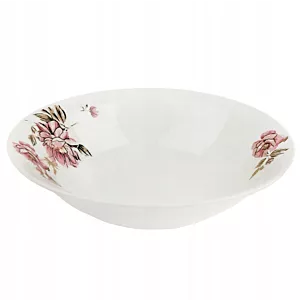 Salaterka PORCELANOWA miska miseczka w kwiaty 18 cm