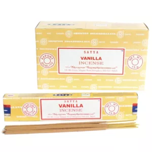 Kadzidełka Kadzidła Satya - WANILIA Vanilla - 15 szt.