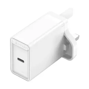 Ładowarka sieciowa USB-C Vention FADW0-UK (20 W) UK biała