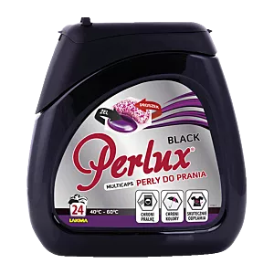 Perlux Black perły do  prania tkanin czarnych 24 sztuki