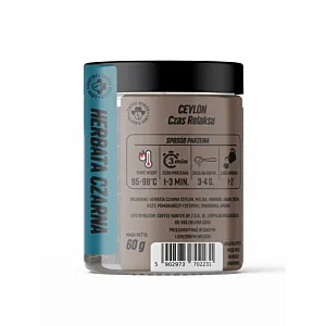 HERBATA CZARNA CEYLON CZAS RELAKSU 60g