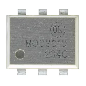 MOC3010 optotriak transoptor DIP6 biały 7,5kV 250V
