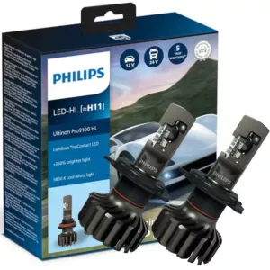 Żarówki LED H4 PHILIPS Ultinon Pro9100 +350% 5800K