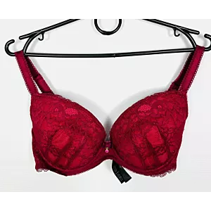 Biustonosz push-up 70D bordowy Ann Summers