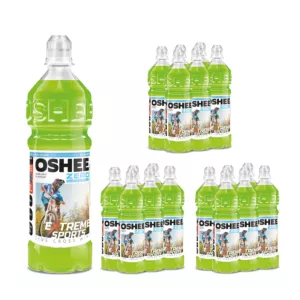 18x OSHEE Sports Drink ZERO limonka - mięta 750 ml