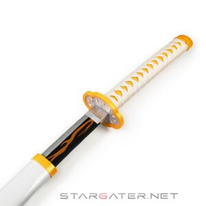 Miecz Samurajski Katana Agatsuma Zenitsu | Drewno | 104 cm | Demon Slayer