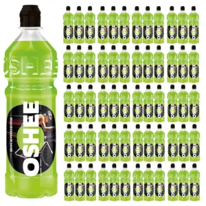 60x OSHEE Isotonic Drink limonka - mięta 750 ml