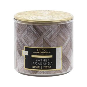 Candle-lite - Candle Wooden Wick - No. 45 Leather Jacaranda