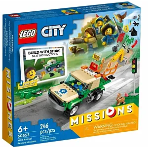 60353 - LEGO City - Misje ratowania dzikich zwierząt