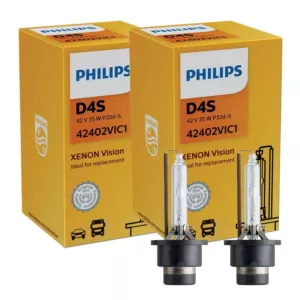 Żarniki Żarówki 2x D4S PHILIPS Xenon Vision 4300K