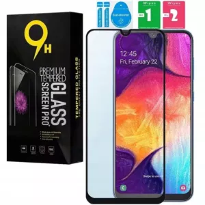 SZKŁO HARTOWANE PEŁNE SZYBKA do SAMSUNG GALAXY A14 4G / 5G 9H ZESTAW