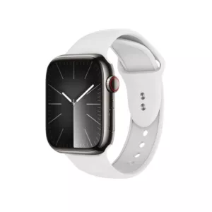 Crong Liquid - Pasek do Apple Watch 38/40/41 mm (biały)