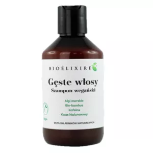 BIOELIXIRE Szampon wegański GĘSTE WŁOSY - 300ml