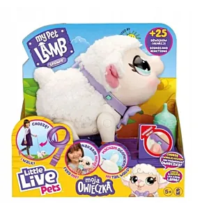 Cobi Little Live Pets Owieczka Maskotka interaktywna DLA DZIECI - dźwięk