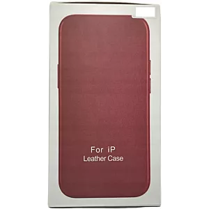 Etui Case Leather Skórzane do iPhone 12 i 12 Pro