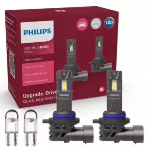 Żarówki LED HIR2 PHILIPS Ultinon Access + W5W