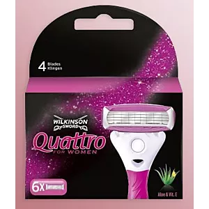 Wkłady OSRZA Nożyki WILKINSON Quattro for WOMEN 6 szt