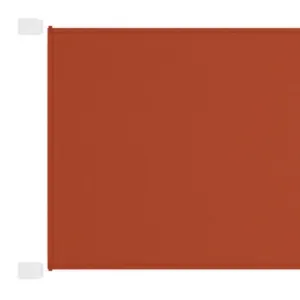 Markiza pionowa, terakota, 60x1000 cm, tkanina Oxford