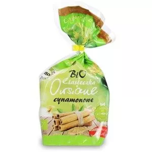 Ciastka owsiane CYNAMONOWE, bez cukru, Bio Ania