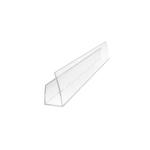 U-profil zamykający 2100mm, bezbarwny 10mm