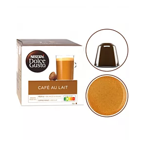 Nescafe Dolce Gusto Cafe Au Lait Kawa Kapsułki 16 sztuk