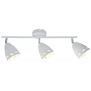 COTY LAMPA SUFITOWA LISTWA 3X40W E14 BIAŁY MAT