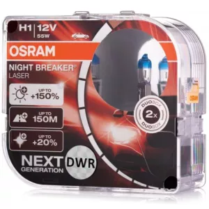 Super mocne żarówki H1 OSRAM Night Breaker Laser