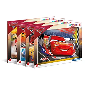 PUZZLE Clementoni Cars McQueen 15 el. F