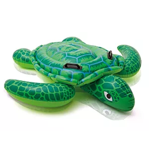 Zabawka do pływania, żółw, Intex, 150x127 cm, zielony