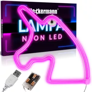 Neon LED Heckermann wiszący JEDNOROŻEC Heckermann