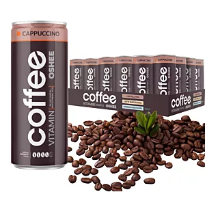 24x OSHEE Vitamin Coffee Cappuccino 250 ml