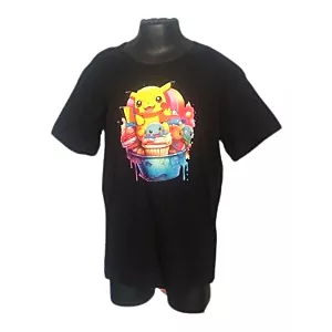 Koszulka dziecięca z nadrukiem Pokemon Pikachu roz. 98-104
