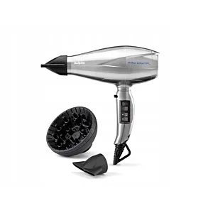 Suszarka włosów Babyliss 6000E Pro Digital 2200W Italy dyfuzor koncentrator