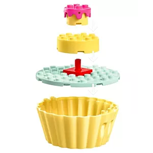 Klocki LEGO Koci domek Gabi Pieczenie tortu z Łakotkiem 10785