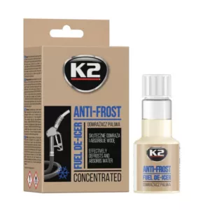 Odmrażacz paliwa Usuwa wodę K2 Anti-Frost 50ml