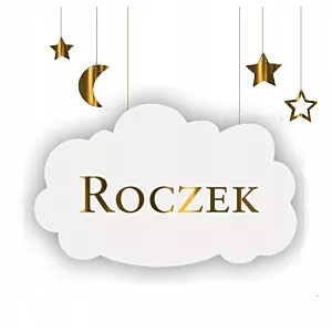 ROCZEK baner CHMURKA girlanda zawieszka