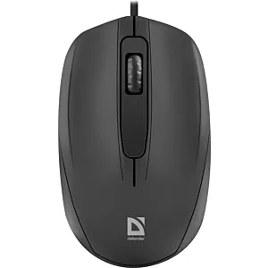 MYSZ DEFENDER ALPHA MB-507 OPTICAL 1000dpi 3P CZARNA SILENT