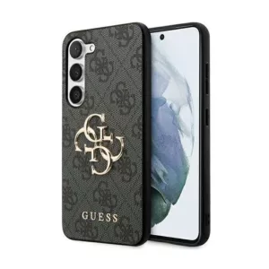 Guess 4G Big Metal Logo - Etui Samsung Galaxy S24 (czarny)