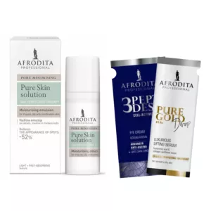 Afrodita Pure Skin Solution Nawilżająca Emulsja + 2 Próbki