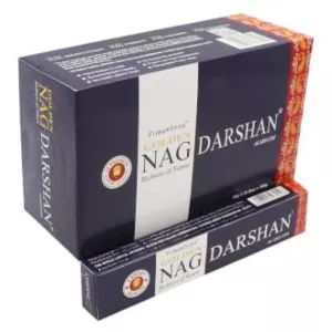 Kadzidełka Golden Nag 15g - Darshan