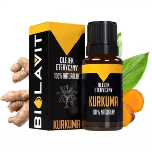 Olejek eteryczny kurkuma - 10 ml Bilovit