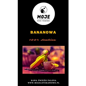 Kawa smakowa Bananowa 1000g zmielona